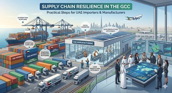 supply chain resilience for UAE importers and manufacturers
